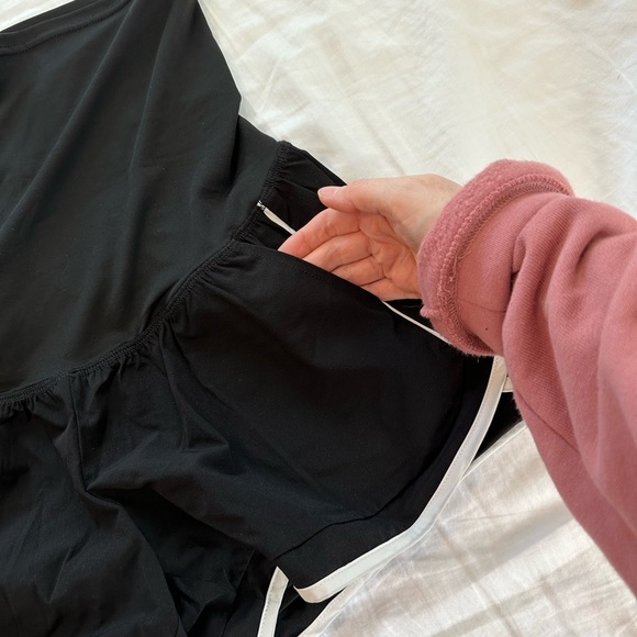 Maternity Athletic Shorts - Picture 2 of 5